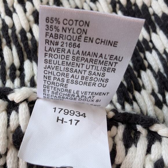 FOXCROFT Chunky Knit Jacket Cardigan Women's Size Large Button Up Quiet Luxury - Picture 10 of 13